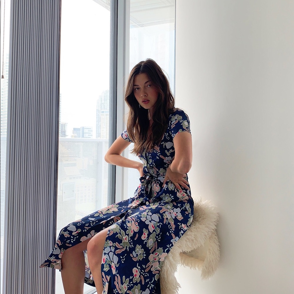 NEW Aritzia Wilfred Shirt Dress L